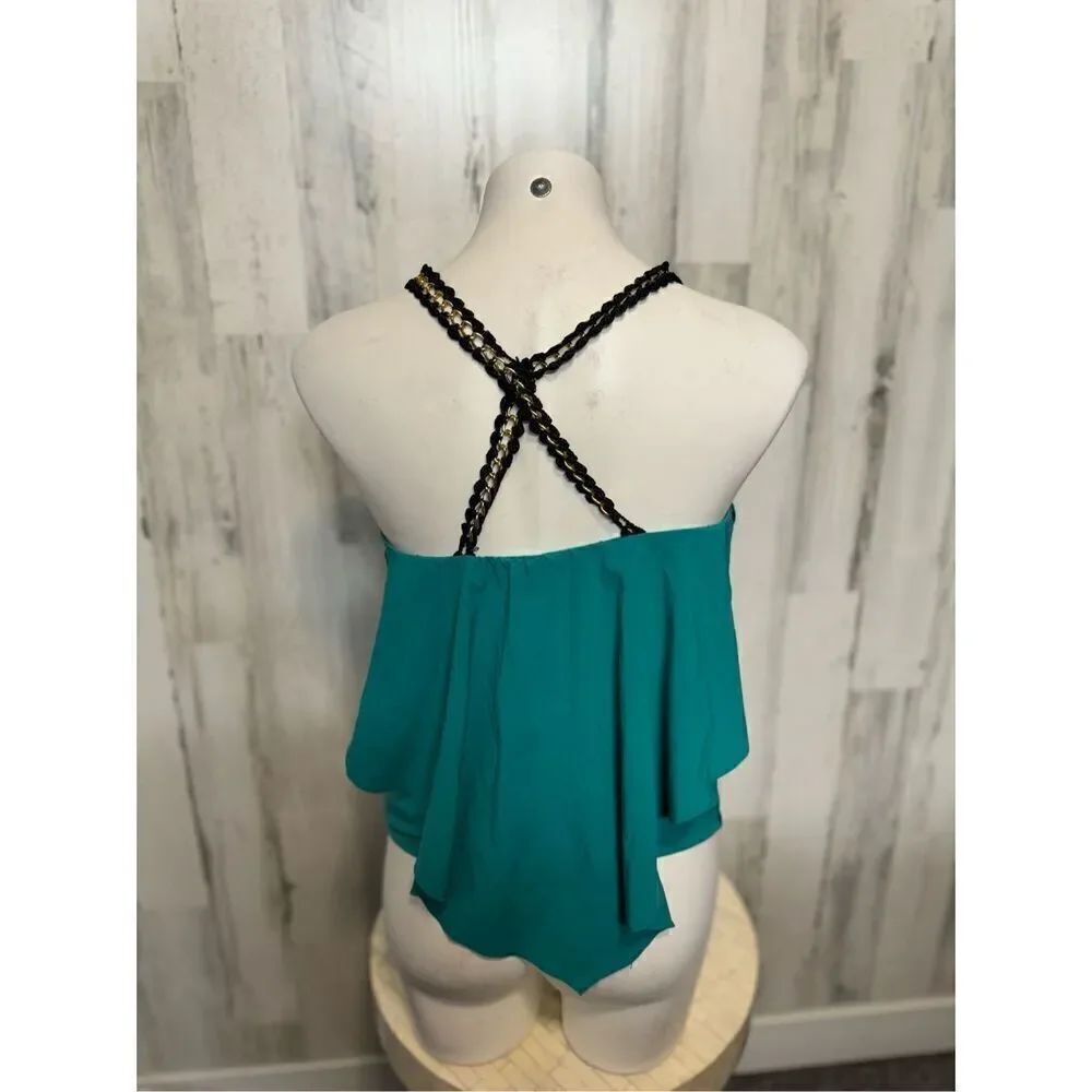 Akira green blouse - Picture 4 of 9